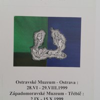 Affiche pour l'exposition Henry Lejeune , au Ostravské muzeu (Ostrava) , du 28 juin au 29 juillet 1999.